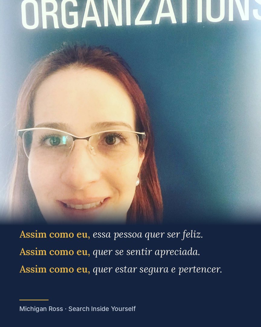 Natália Longhi no Center for Positive Organizations, Universidade de Michigan